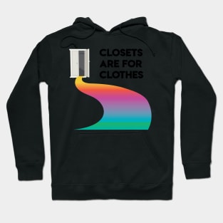 Closets are for Clothes Hoodie